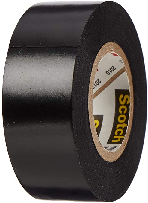3M 80610833867 88 Scotch Super Professional Grade Electrical Tape, Vinyl, 19 mm x 20 m