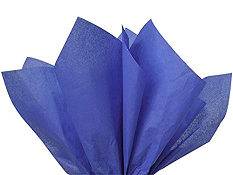 Sapphire Blue Tissue Paper 15x20" 100 sheets Premium Quality Gift Wrap High Quality Gift Wrap Tissue Paper A1 bakery supplies