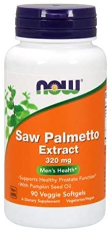 Now Foods Saw Palmetto Extract 320mg, 90 sgels (Multi-Pack)