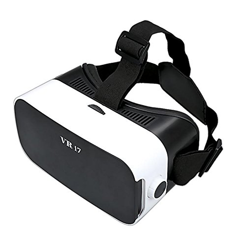 Universal 3D Virtual Reality Glasses VR Box Headset Helmry Google Cardboard Box for Mobile Phone Apple Samsung (VR Headset)