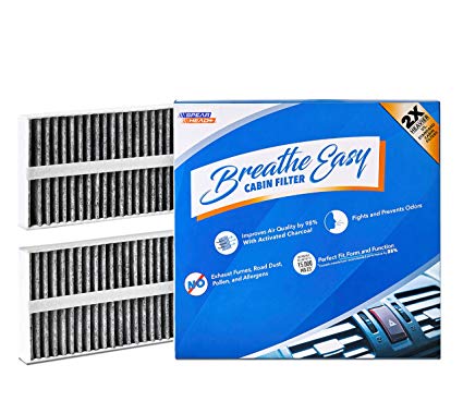 Spearhead Premium Breathe Easy Cabin Filter, Up to 25% Longer Life w/Activated Carbon (BE-388)