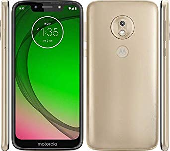 Motorola Moto G7 Play (32GB, 2GB RAM) Dual SIM 5.7" 4G LTE (GSM Only) Factory Unlocked Smartphone International Model XT1952-2 (Gold)