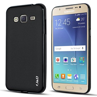 Galaxy J3 Case, J&D [Drop Protection] Samsung Galaxy J3 Case [Slim Cushion] Shock Resistant Protective Premium Jelly Case Slim Case for Samsung Galaxy J3 (Black) (2016 Released Newest version)