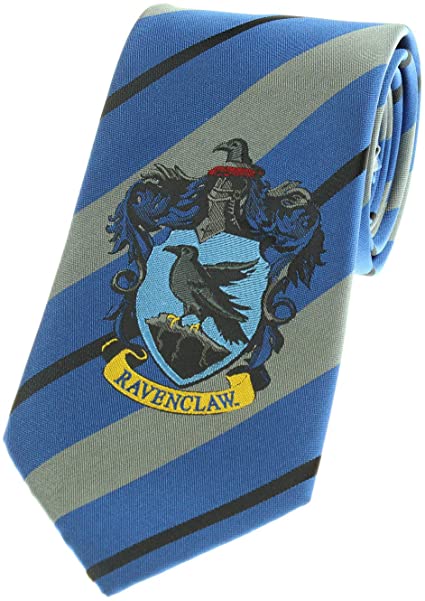 Premium Harry Potter Tie Striped House Crest Necktie Neckwear