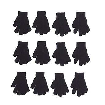 Winter Gloves Magic Gloves Wholesale 12 Pairs- One Size Fits All