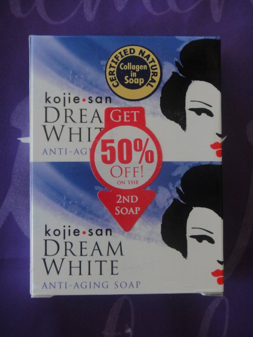 Kojie San Dream White Kojic Lightening Anti Aging Soap 2x135g Bars