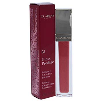 Clarins Gloss Prodige Intense Color and Shine Lip Gloss, No.08 Papaya, 0.19 Ounce