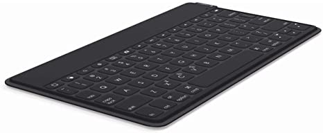 Logitech Wireless Keyboard | Keys-To-Go: Ultra Portable Bluetooth Keyboard for iPad, iPhone, Apple TV, Desktop and More (Black)