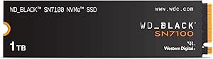 WD_BLACK 1TB SN7100 NVMe Internal Gaming SSD Solid State Drive - Gen4 PCIe, M.2 2280, Up to 7,250 MB/s - WDS100T4X0E