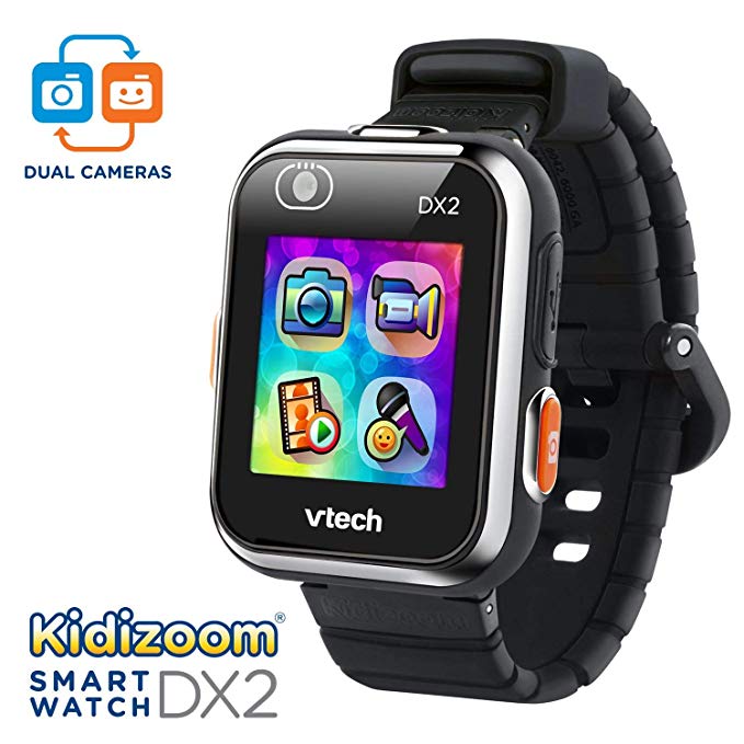 VTech Kidizoom Smartwatch DX2, black (Amazon Exclusive) (Renewed)