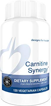 Designs for Health Carnitine Synergy - 400mg L-Carnitine   100mg Acetyl L-Carnitine (120 Capsules)