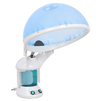 ZENY 2 in 1 Ozone Mini Facial Steamer Facial Mini Table Top Face & Hair Hot Ozone Steamer