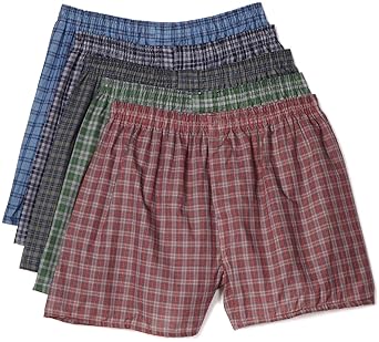 Fruit of the Loom Men's Assorted Low Rise Boxer - Colors May Vary(Pack of 5)