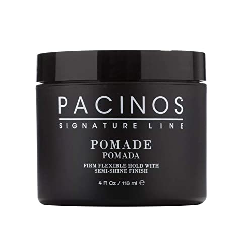 Pacinos Sculpting Pomade, Firm Yet Flexible Hold for Long Lasting Definition and Shine, Perfect for All Hair Types to Create a Natural Looking Hairstyle, Adds Volume and Texture, 4 oz