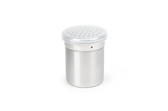 Fox Run 1025 Shaker with Large Holes, Stainless Steel, 3.75-Inch