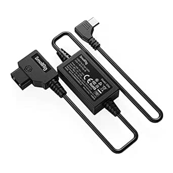 SMALLRIG D-Tap to USB-C Power Cable, Power-Supply Accessory of MagicFIZ Wireless Follow Focus System, Supports Fast Charging & Short Circuit Protection - 3266