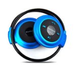 Bluetooth headphone  DizoneTMWireless Bluetooth headphone w Microphone  Gym  Running  Exercise  Sports  Sweatproof  for All Kinds Of Electronic Products-blue