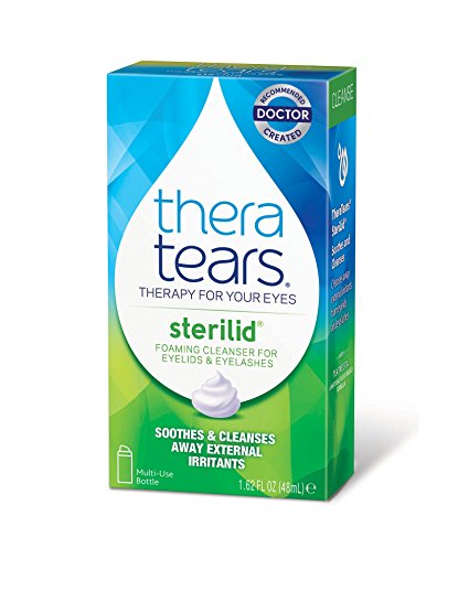 TheraTears Sterilid Eyelid  Cleanser- 1.62FL OZ (48 mL)