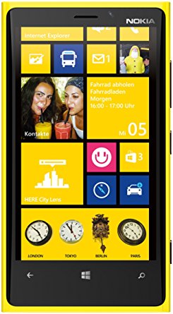 Nokia Lumia 920 32GB Unlocked GSM 4G LTE Windows 8 OS Smartphone - Yellow - AT&T - No Warranty