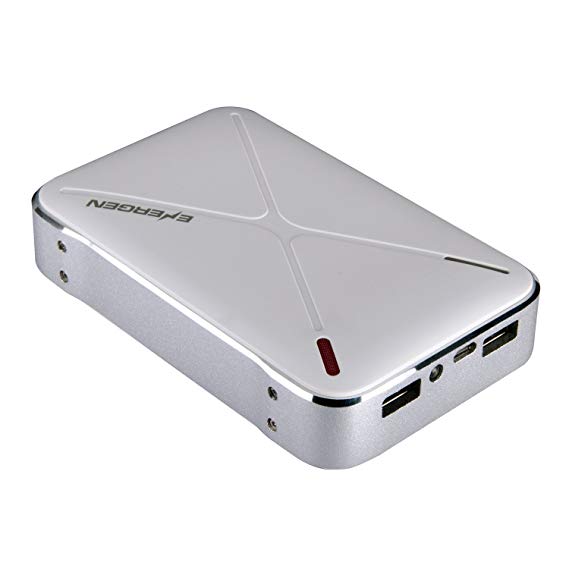 Energen Extreme X 18000mAh Universal Power Bank, Portable Battery Pack with USB 3.1A output for Tablet/iPad/Smartphone and USB Devices (White)