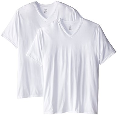 Calvin Klein Men's 2-Pack Big & Tall V-Neck T-Shirt