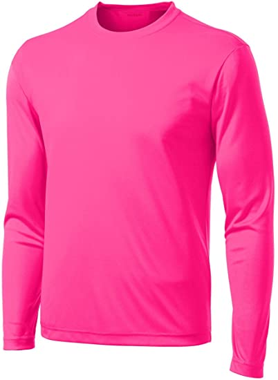 DRI-Equip Long Sleeve Moisture Wicking Athletic Shirts