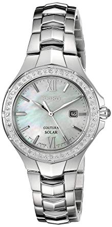 Seiko Women's Coutura Solar Diamond Bezel