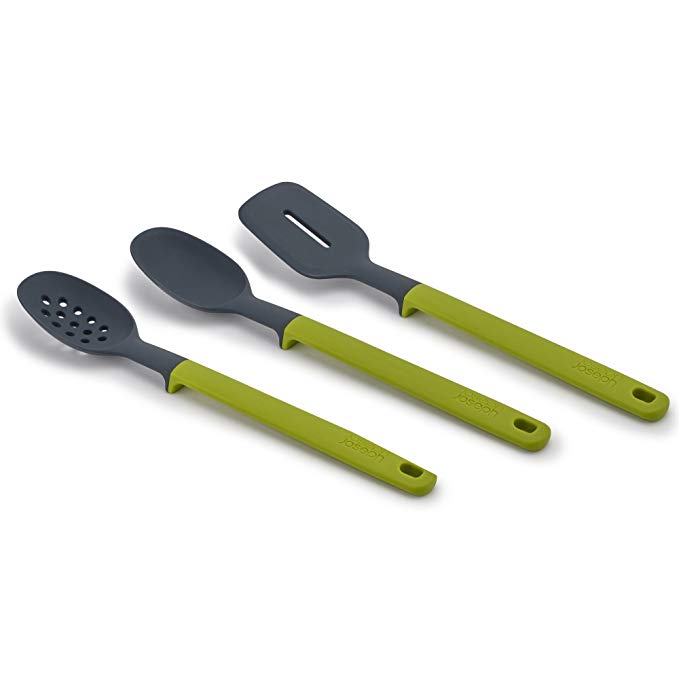 Joseph Joseph Elevate Silicone 3-Piece Kitchen Tool Set - Grey/Green