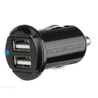 SCOSCHE USBC202MB 10 Watts per port (20W/2.0A total output) USB Car Charger - FAST CHARGE RATE for Apple and Android Devices - Bulk Packaging - Black