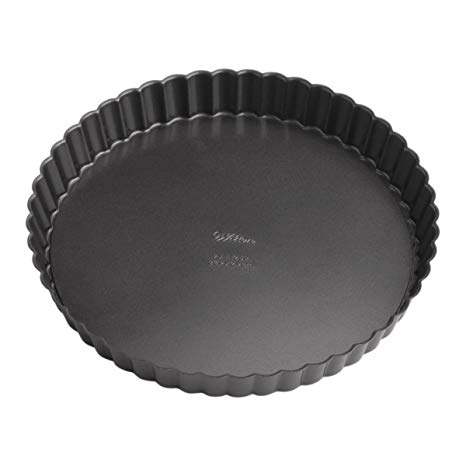 Wilton 2105-6818 Perfect Results Nonstick Round Tart Quiche Pan, 9-Inch