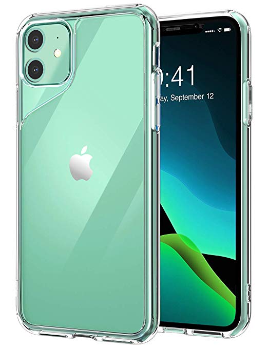 i-Blason Halo Series Designed for iPhone 11 Case 2019, Scratch Resistant Clear Case for iPhone 11 6.1 Inch 2019 Release (Clear)