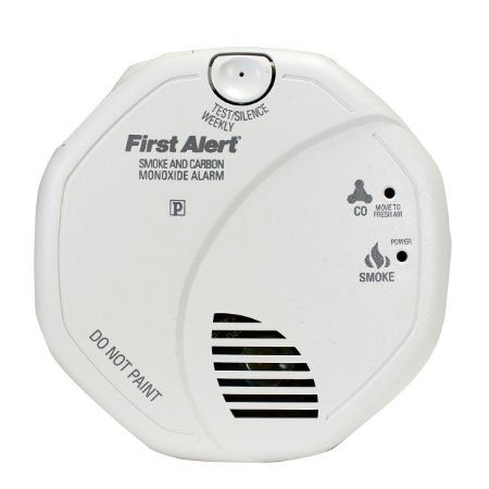 BRK Brands SC7010B Hardwire Photoelectric Smoke and Carbon Monoxide Alarm with Battery Backup