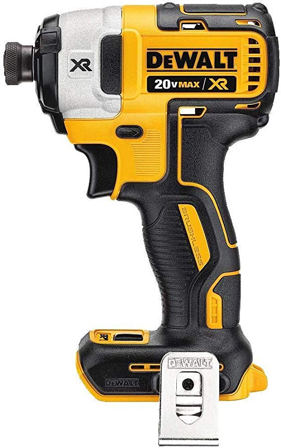 Dewalt DCF887B 20-Volt MAX XR Lithium-Ion Cordless Brushless 3-Speed 1/4 Inch Impact Driver (Tool-Only) (Non-Retail Packaging)