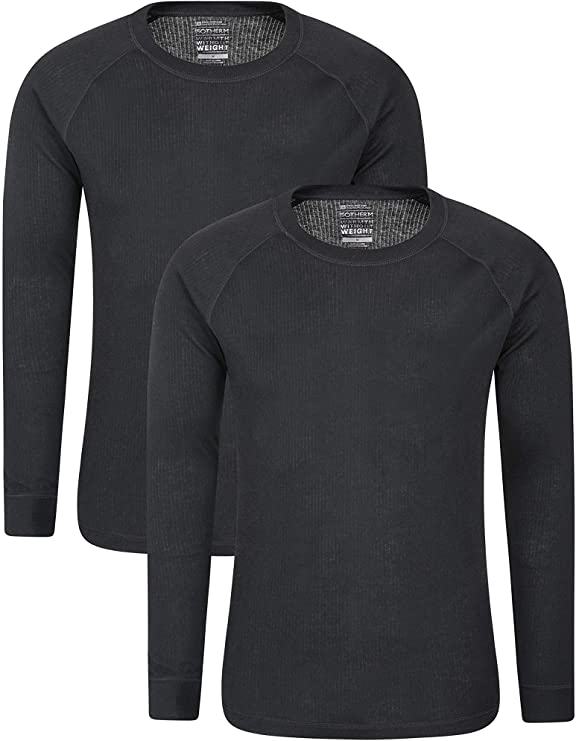 Mountain Warehouse Talus Mens Long Sleeved Round Neck Top