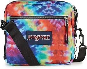 JanSport Central Adaptive Accessory Bag Wheelchair And Walker Compatible, Red/Multi Hippie Days