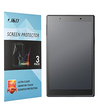 [3-Pack] Lenovo Tab 4 8-inch Android Tablet Screen Protector, J&D [Anti-Glare] [Anti-Fingerprint] Premium Matte Film Shield Screen Protector for Lenovo Tab 4 8-inch Android Tablet