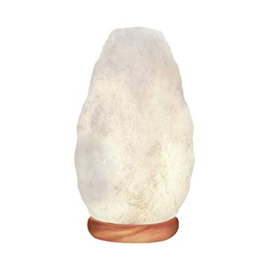 Himalayan White Salt Rock Crystal lamp. Very Rare Item!