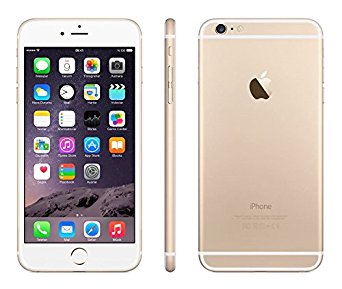 Apple iPhone 6 Plus Gold 64GB Unlocked Smartphone (Certified Refurbished)