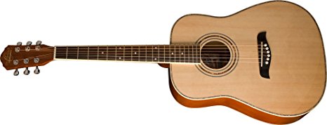 Oscar Schmidt OG1 Left-Handed 3/4-Size Acoustic Guitar - Natural