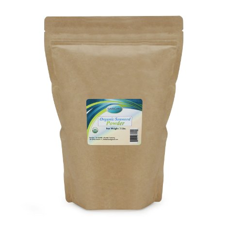 Certified Organic Seaweed Powder 3 Lb