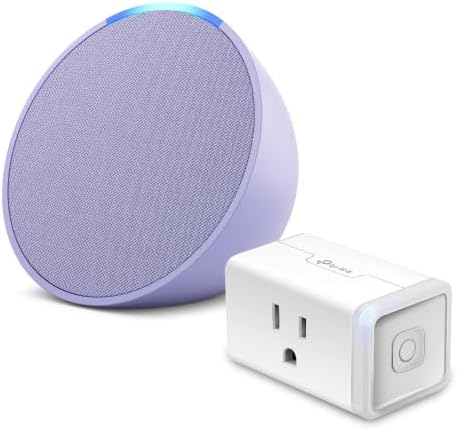 Echo Pop | Lavender Bloom with TP-Link Kasa Smart Plug