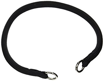 Coastal Pet Products DCP330218BLK Round Choke Collar for Dogs, 3/8 by 18-Inch, Black
