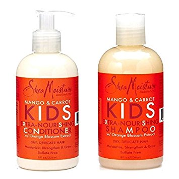 Shea Moisture Mango & Carrot Kids Shampoo and Conditioner Set