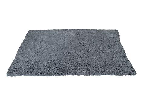 Soggy Doggy Doormat - Plain - "No Bone" Dog Doormat Dirty Wet Dog Absorbent Non Slip Machine Washable and Dryer Friendly