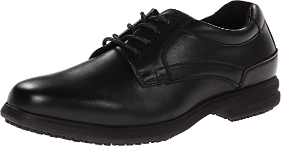 Nunn Bush Men's Sherman Slip-Resistant Work Shoe Oxford