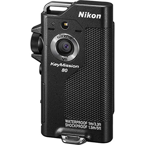 Nikon KeyMission 80 26502 Waterproof Action Camera 1.75-Inch LCD
