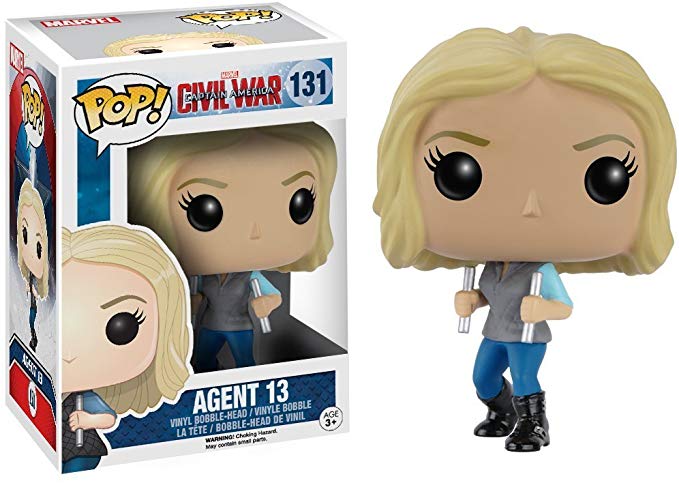 Funko POP Marvel: Captain America 3: Civil War Action Figure - Agent 13