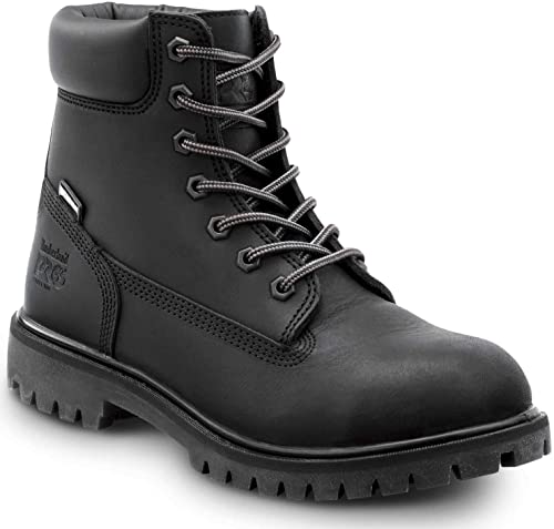Timberland PRO 6-inch Direct Attach Women's, Black, Steel Toe, EH, Waterproof, Insulated Boots