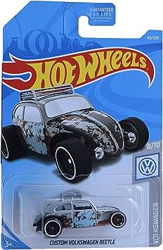 Hot Wheels Volkswagen Series 8/10 Custom Volkswagen Beetle 69/250, Gray