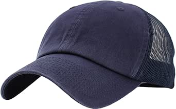 Original Classic Trucker Low Profile Hat Men Women Baseball Cap Dad Hat Adjustable Unconstructed Plain Cap